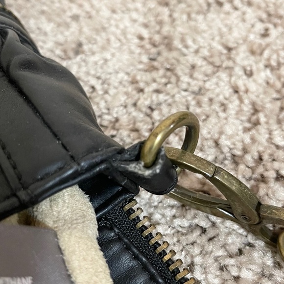 Matt & Nat Black Bag with Chain crossbody strap - Picture 6 of 13